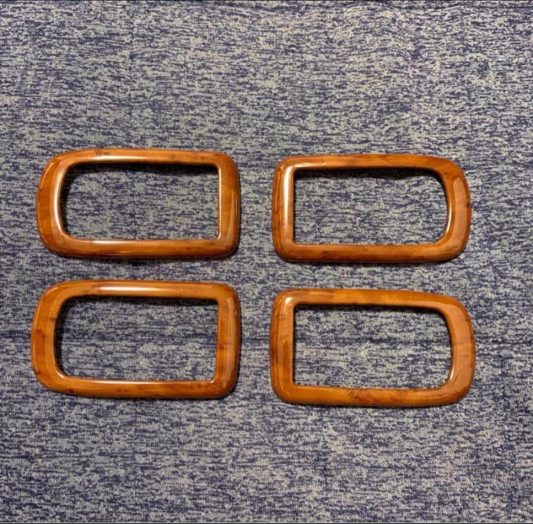 l700s Mira ミラジーノ インナーハンドル ウッドパネル