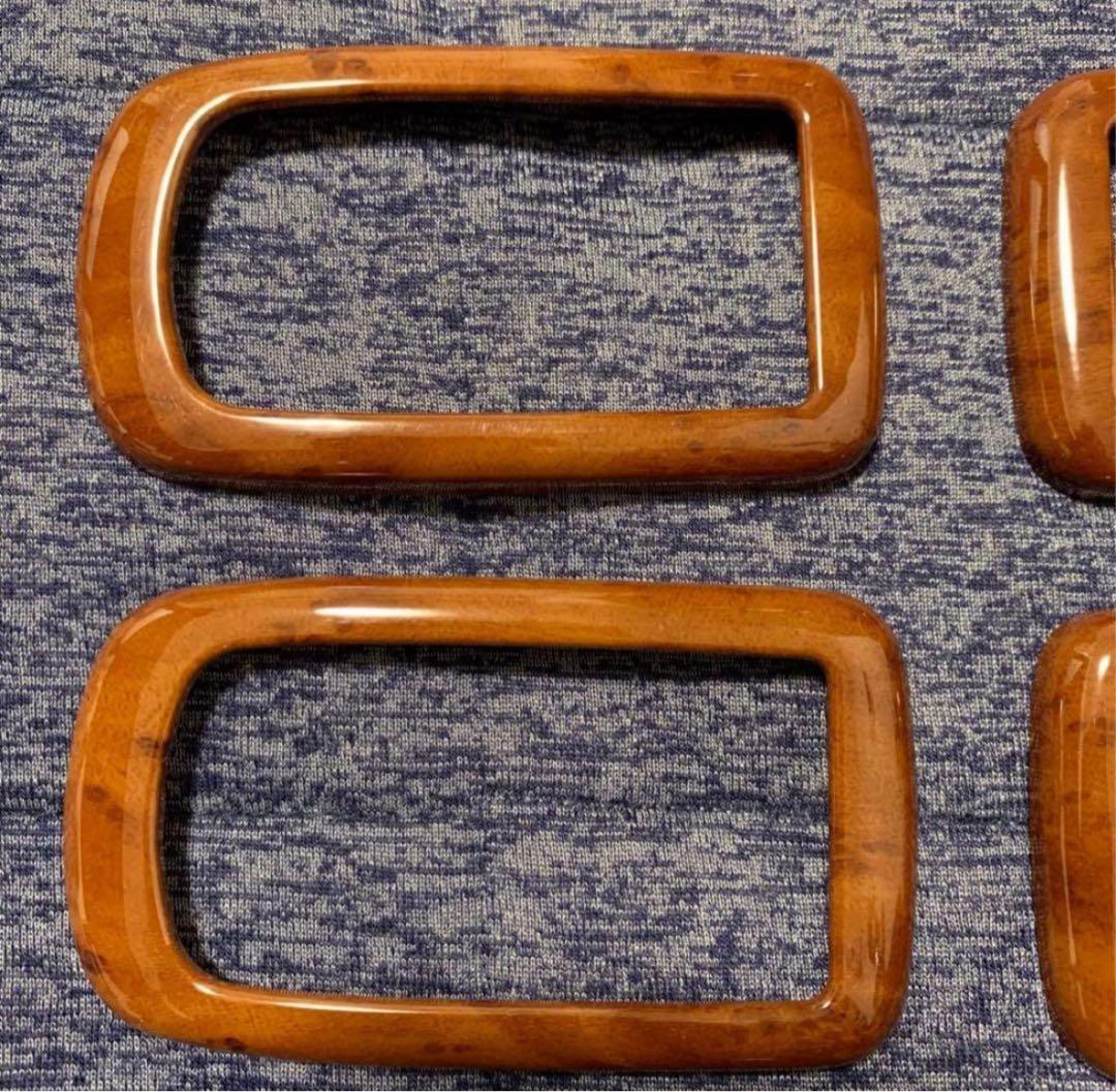 l700s Mira ミラジーノ インナーハンドル ウッドパネル