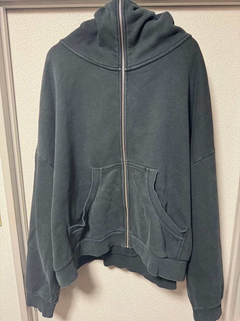 T*Y様 entire studios 黒 ジップアップパーカー 2XL