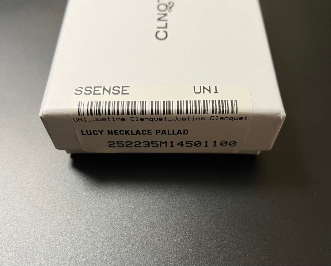 新品未使用 Justine Clenquet Lucy ネックレス