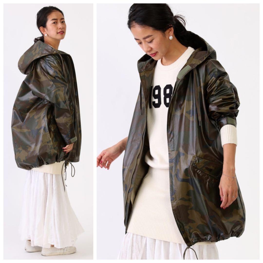 かめ様用フリークスストアFreada ミリタリー ラバーコート 定価36300円