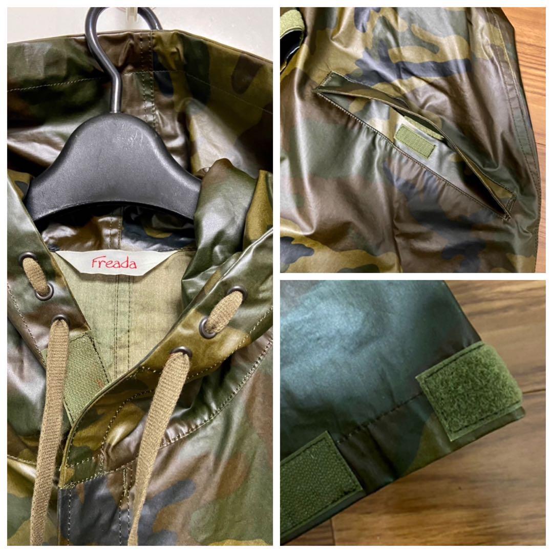 かめ様用フリークスストアFreada ミリタリー ラバーコート 定価36300円