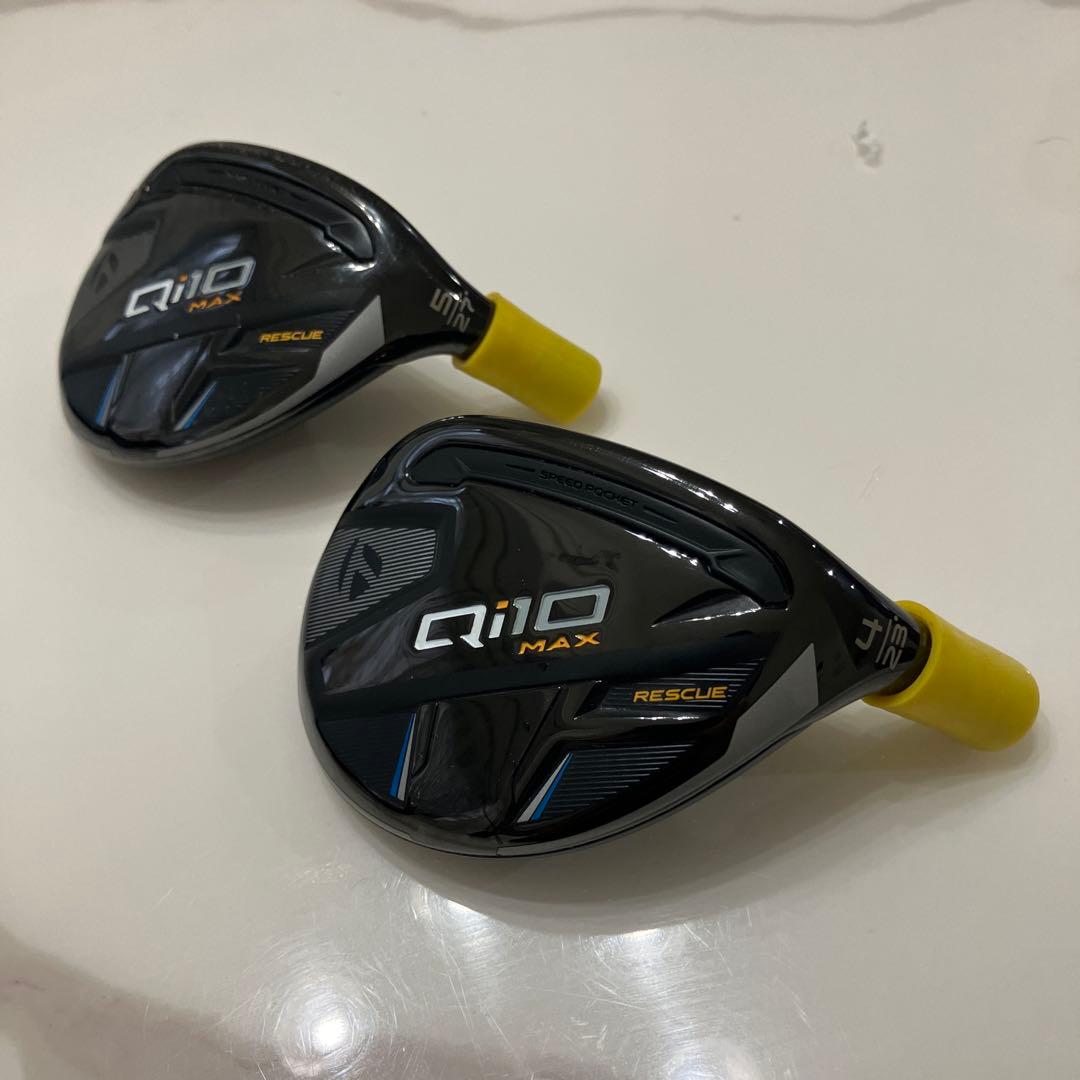 Qi10Max レスキュー4u.5u 2本セット　ヘッドのみ