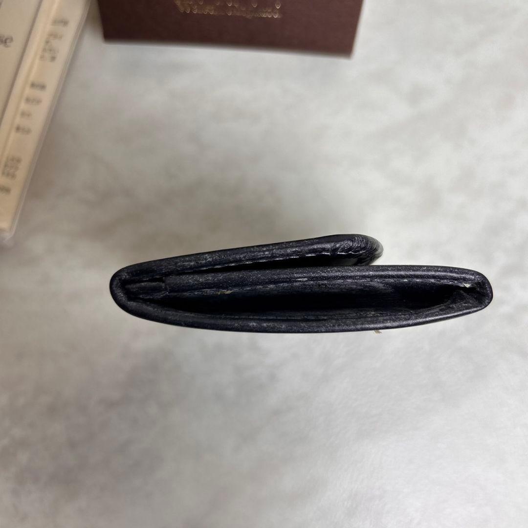 【未使用】ホワイトハウスコックス ケース 小銭入れ ネイビー S5938