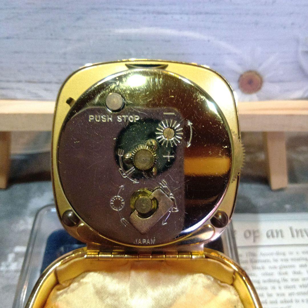 1960年代製 SEIKO DIAFIX 8 JEWELS 手巻トラベルクロック