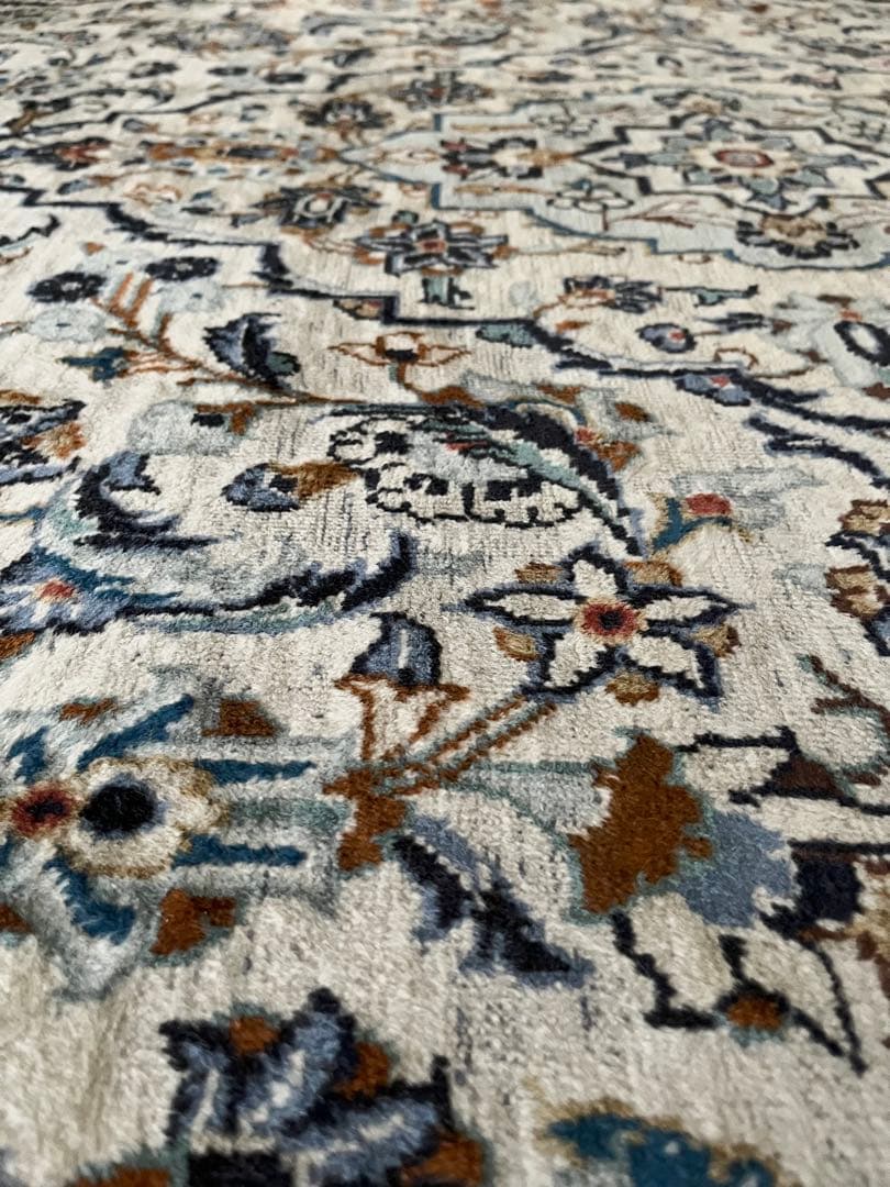 ペルシャ絨毯　カシャンウール　大判　325×197