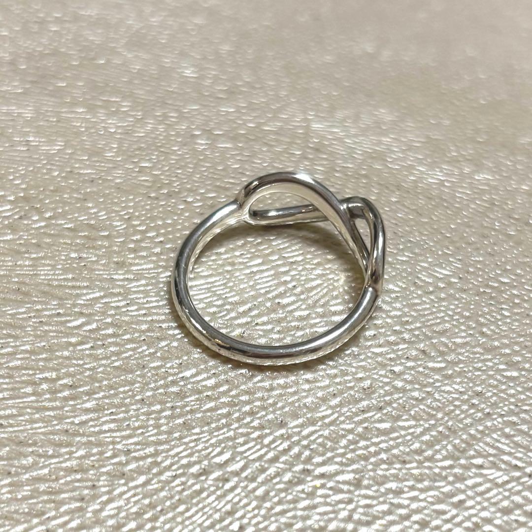 【美品】Tiffanyインフィニティシルバー リング
