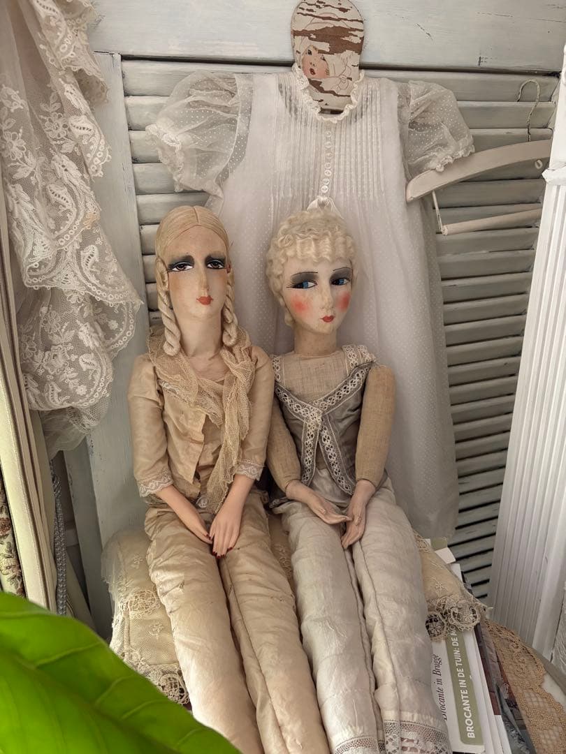 ブドワールドール フランスアンティーク ビスクドール アンティークドール