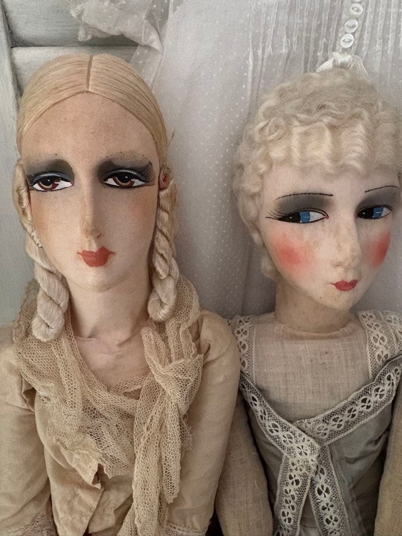 ブドワールドール フランスアンティーク ビスクドール アンティークドール
