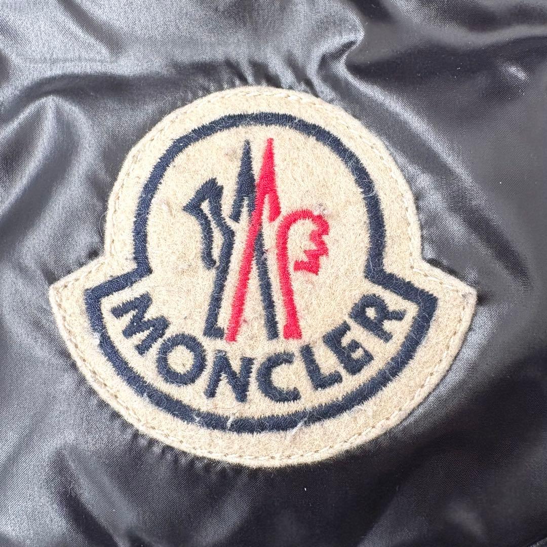 【大きいサイズ】MONCLER ダウンジャケット デカロゴ K2 ブラック 5