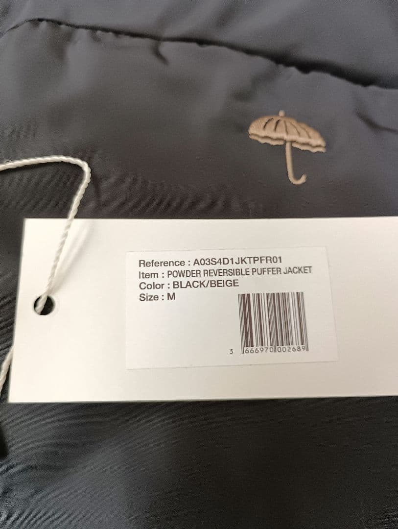 HELAS　Mサイズ　リバーシブル　ジャケット　中綿