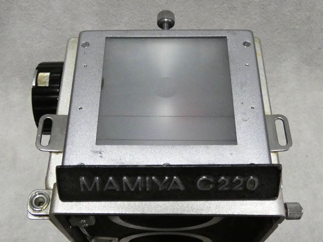 MAMIYA C220 PRO SEKOR 105mm F3.5 二眼レフカメラ