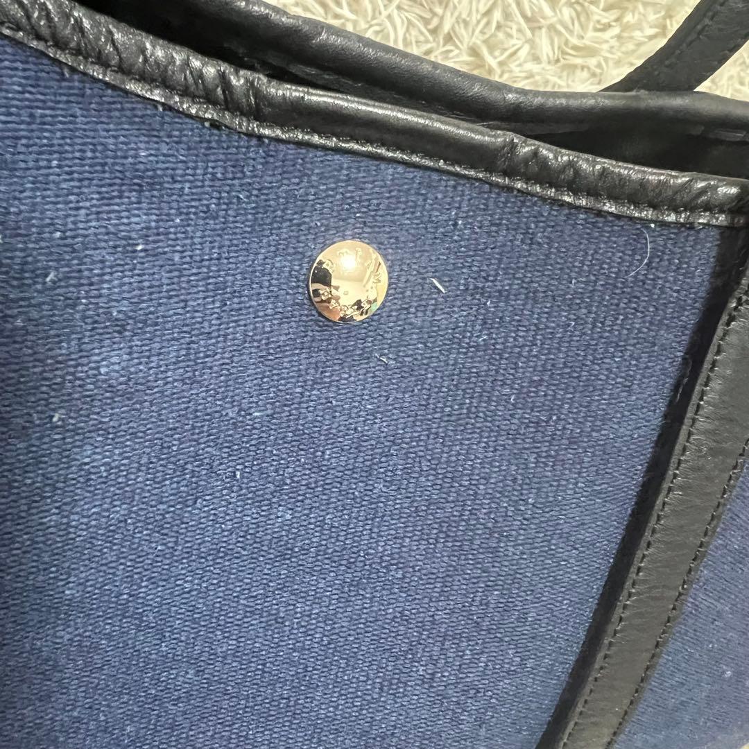 ETIAM エティアム トートバッグ ファブリック ネイビー ビジネス