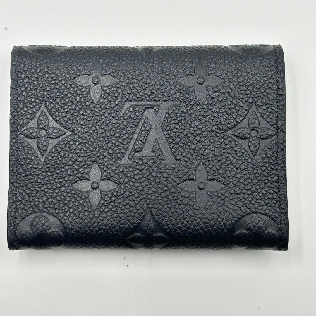未使用級✨RFID確認済✨ルイヴィトン カードケース　レザー　アンプラント　黒
