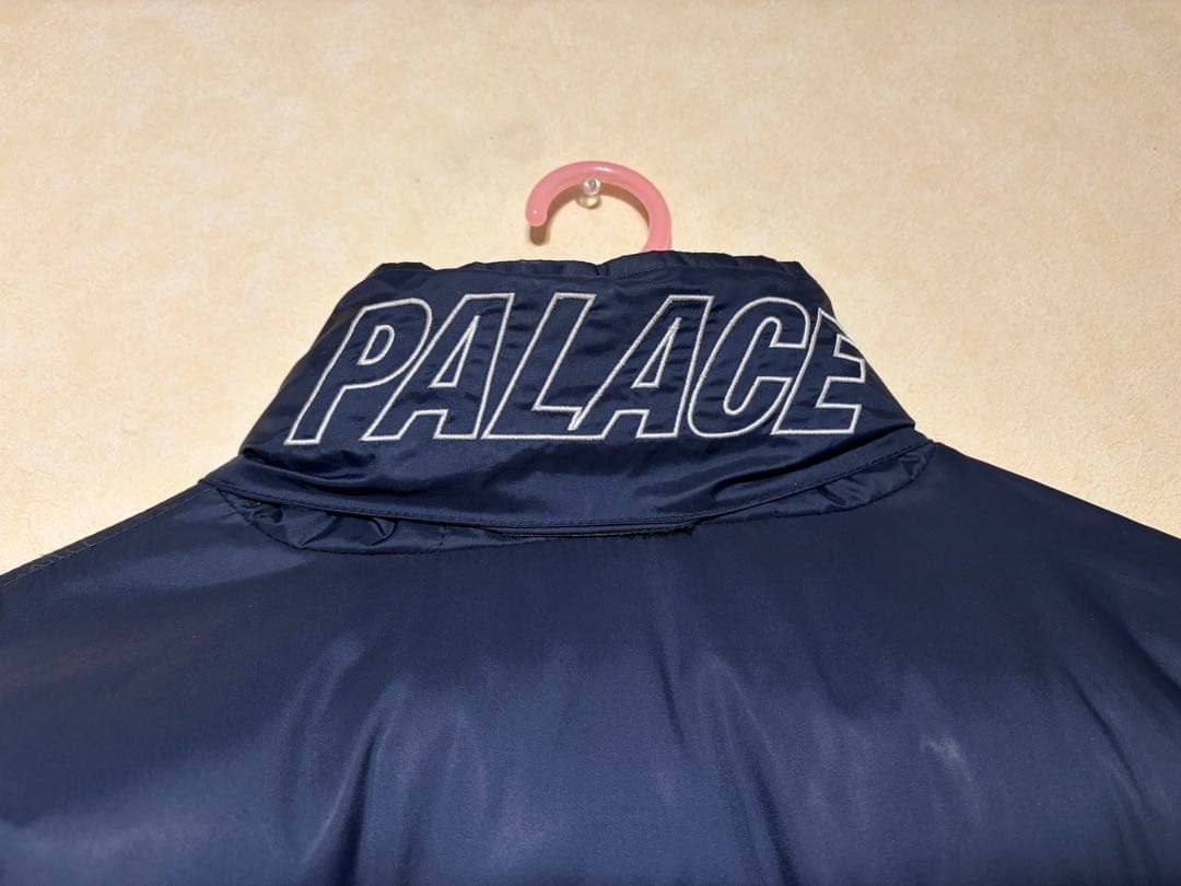 PALACE ダウンジャケット ネイビー アノラック パファージャケット