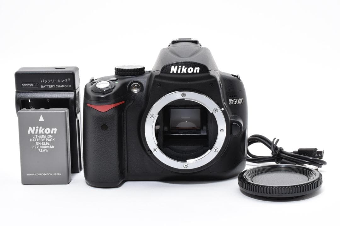 ★撮影枚数4,612枚・一部不良品★ ニコン D5000 ボディ #21154