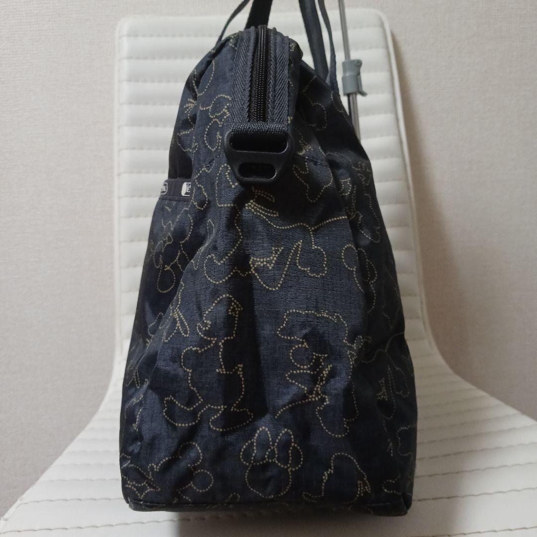 2652　レスポートサック　ボストンバッグ　ディズニー　刺繍風　タグ付新品