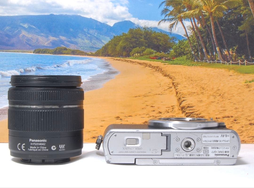 軽量❤️簡単操作 LUMIX DMC-GF7 スマホ転送 自撮り対応の一眼カメラ