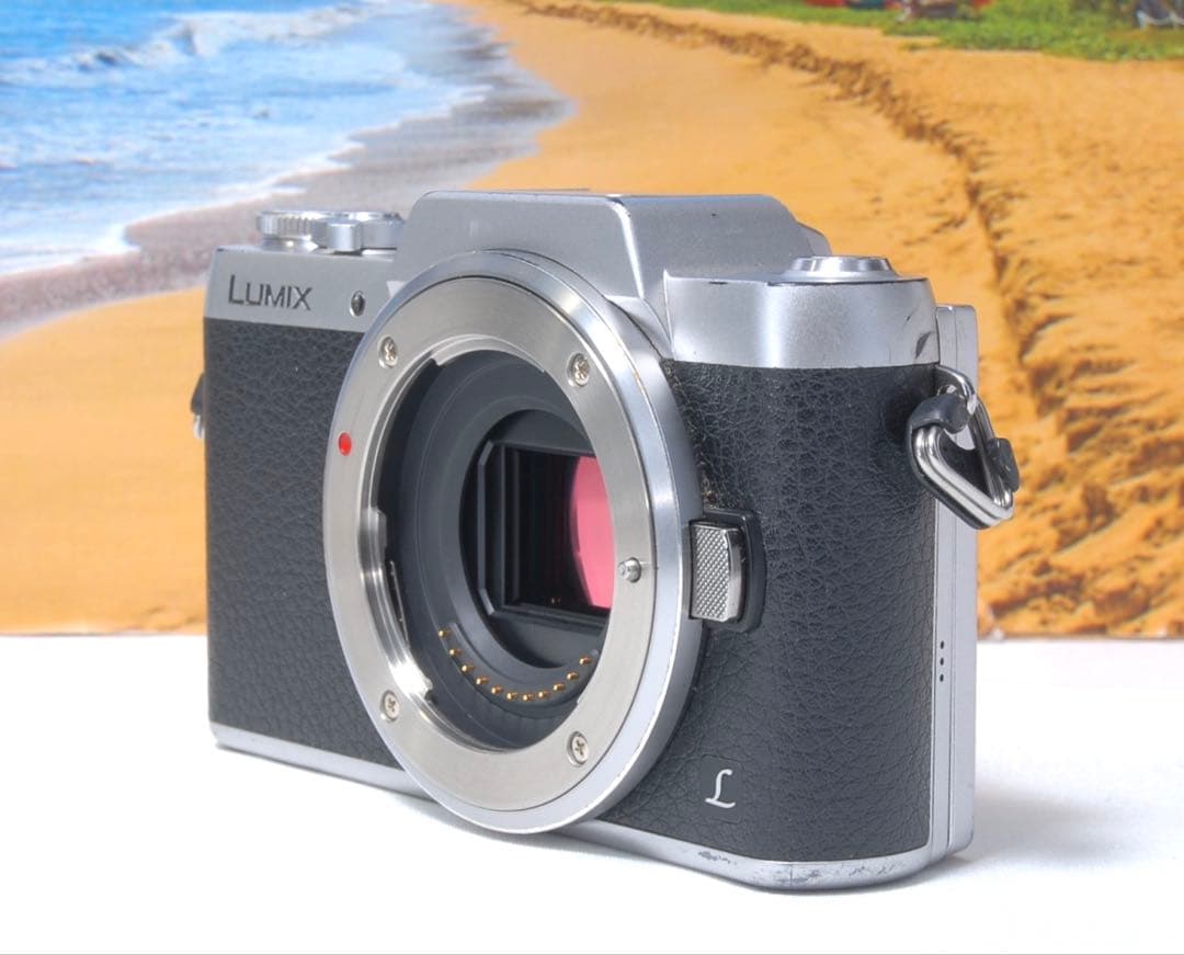 軽量❤️簡単操作 LUMIX DMC-GF7 スマホ転送 自撮り対応の一眼カメラ