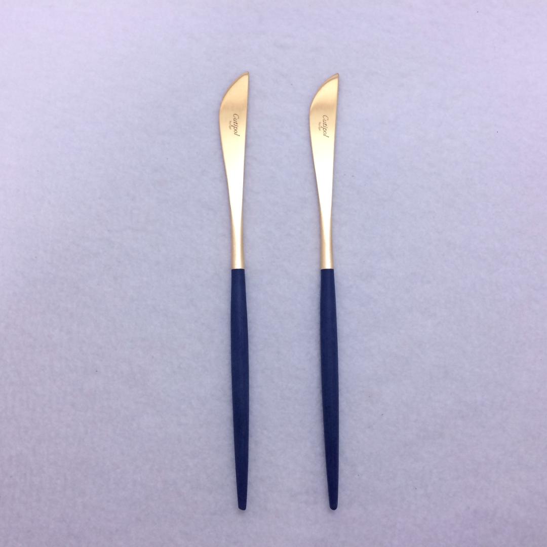 ラスト！　セール価格　クチポール　GOA　ブルー＆ゴールド　デザート３種×各２