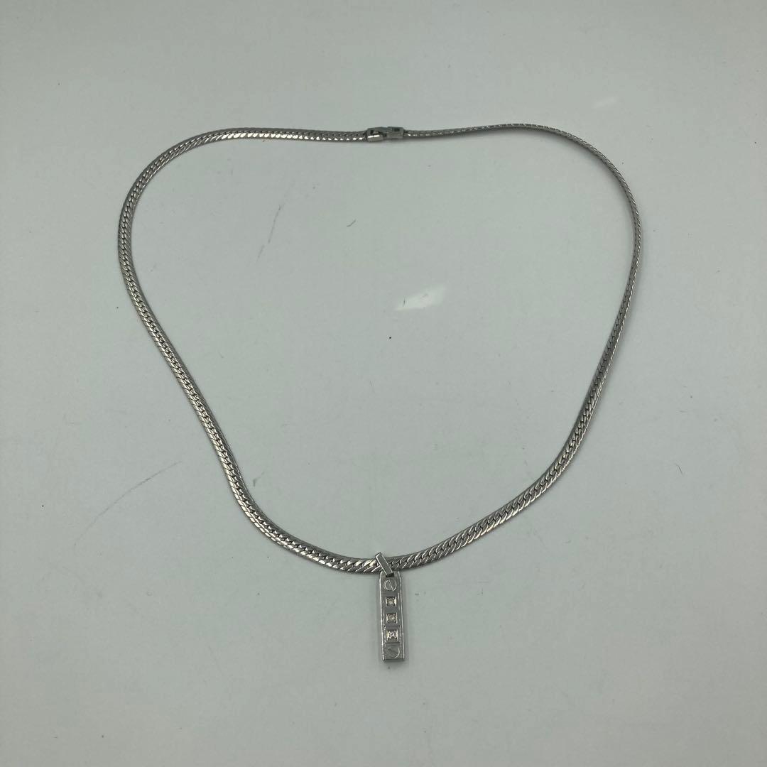 【5947】専用プレリュード　ゲルマニウム　プラチナINネックレス　ダイヤ付き