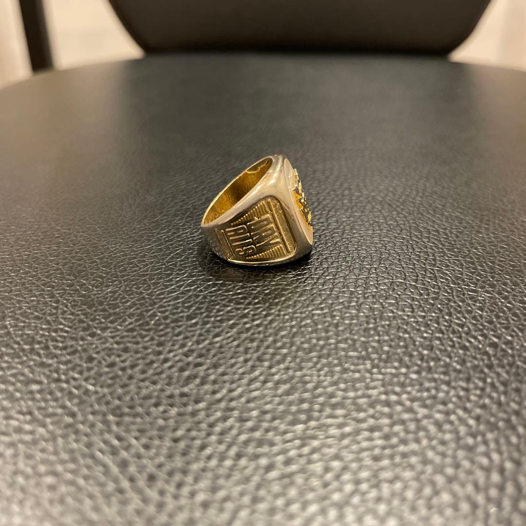 【美品レア！】 HUMAN MADE カレッジリング 指輪　17号