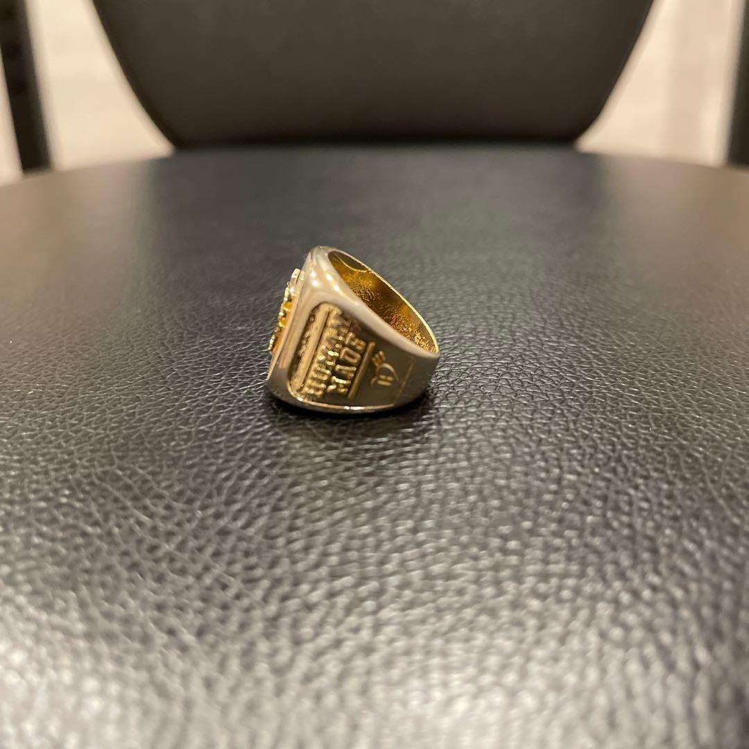 【美品レア！】 HUMAN MADE カレッジリング 指輪　17号