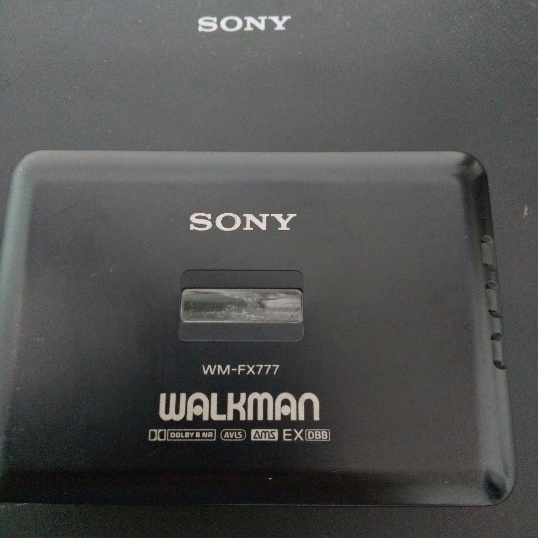 完全ジャンク品　ソニーカセットウォークマンSONY WM-FX777本体のみ