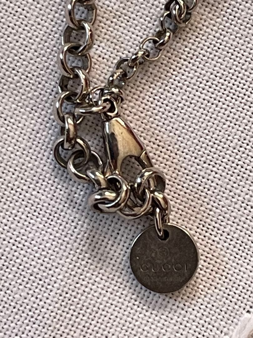 ◉セール！美品　グッチ　GUCCI インターロッキングG ネックレス シルバー