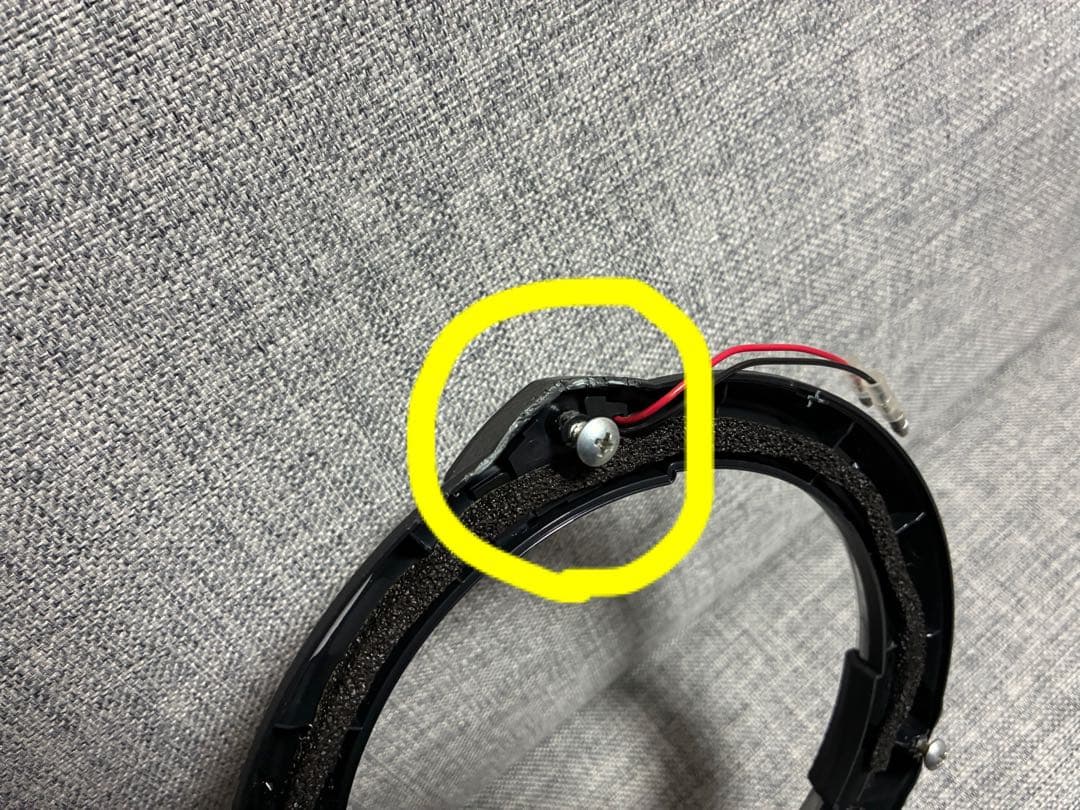 ヴェゼル／純正／LEDスピーカーリング・ドアポケットLED／ホワイト