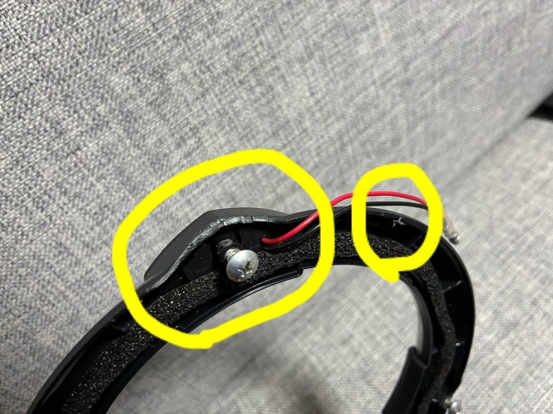 ヴェゼル／純正／LEDスピーカーリング・ドアポケットLED／ホワイト