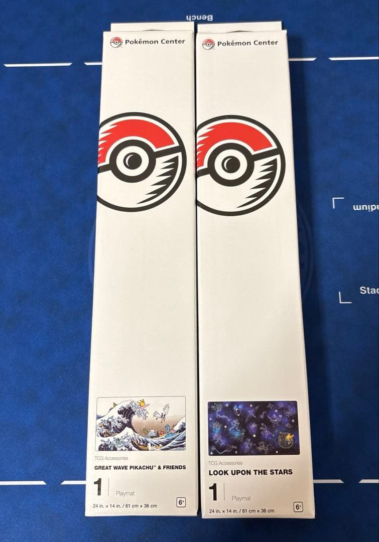ポケモンカードゲーム　海外限定プレイマット　2点セット