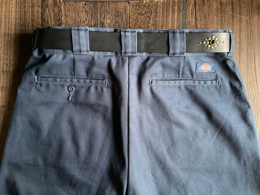 ディッキーズ874専用スタッズベルト　真鍮　ミッスーリ　HTC CALEE