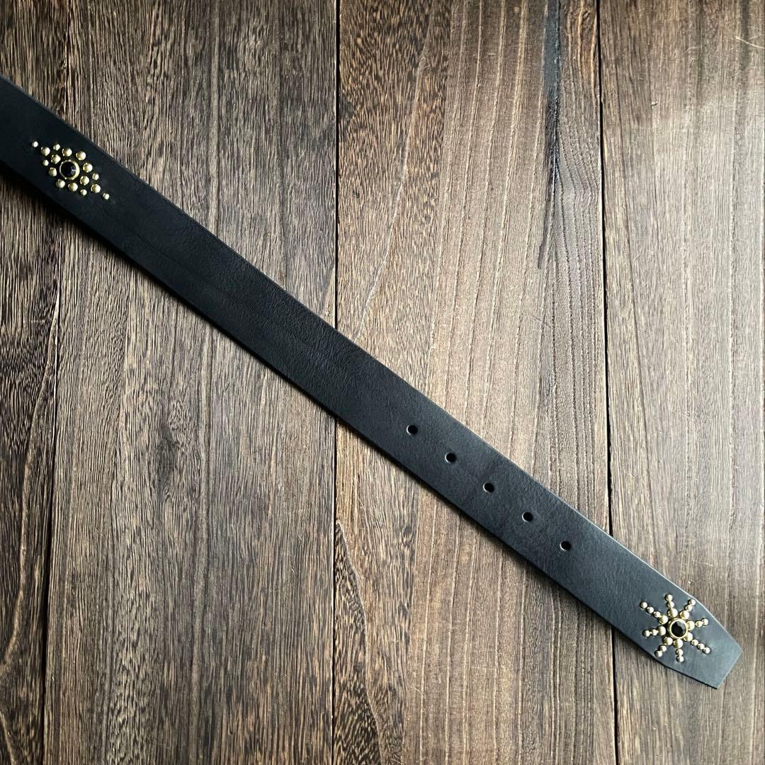 ディッキーズ874専用スタッズベルト　真鍮　ミッスーリ　HTC CALEE