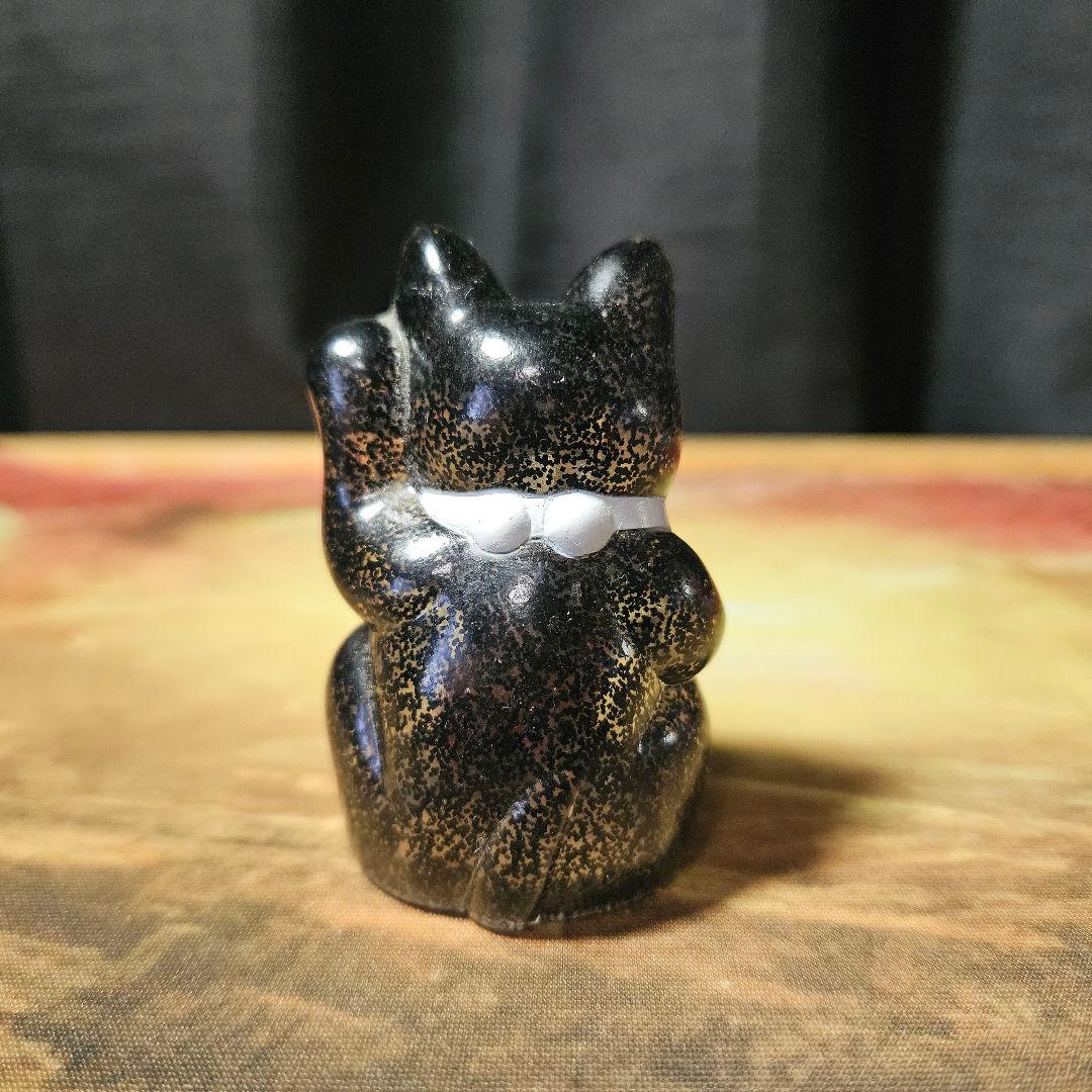 REALHEAD フォーチュンキャット クリアブラック