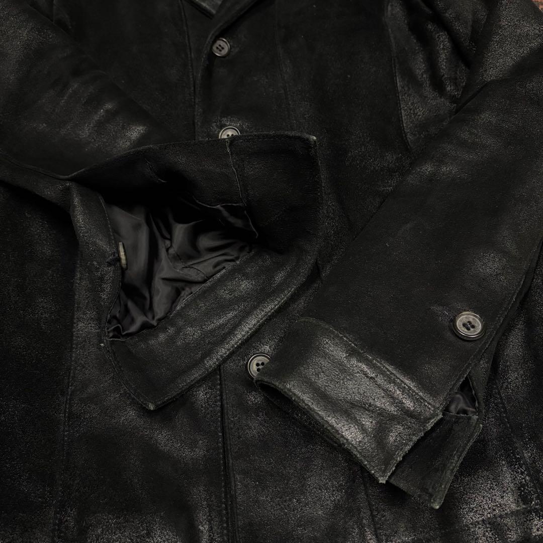 ジャケット・アウター Rare 00s Archive CAMIERA Leather Jacket