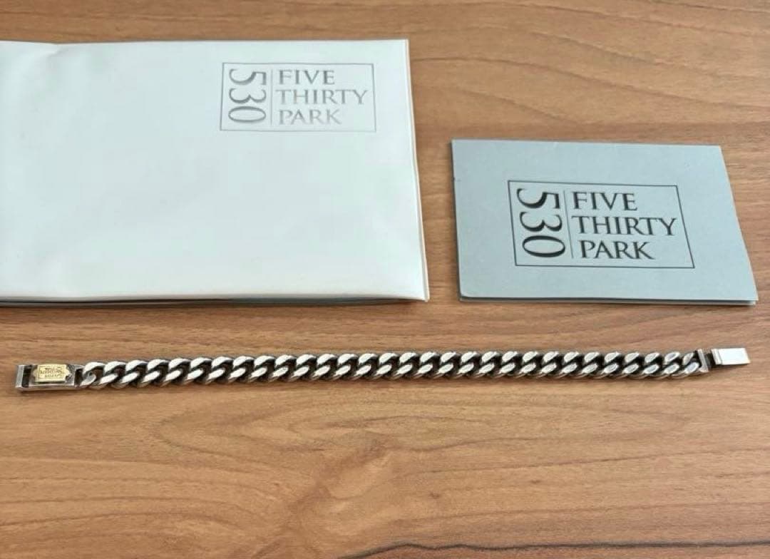 FIVE THIRTY PARK チェーンブレスレット 530PARK 18K