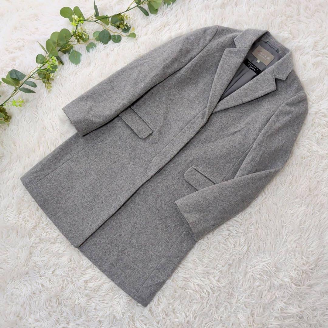 美品❗️【ユナイテッドアローズ】A day レディースチェスターコート 40