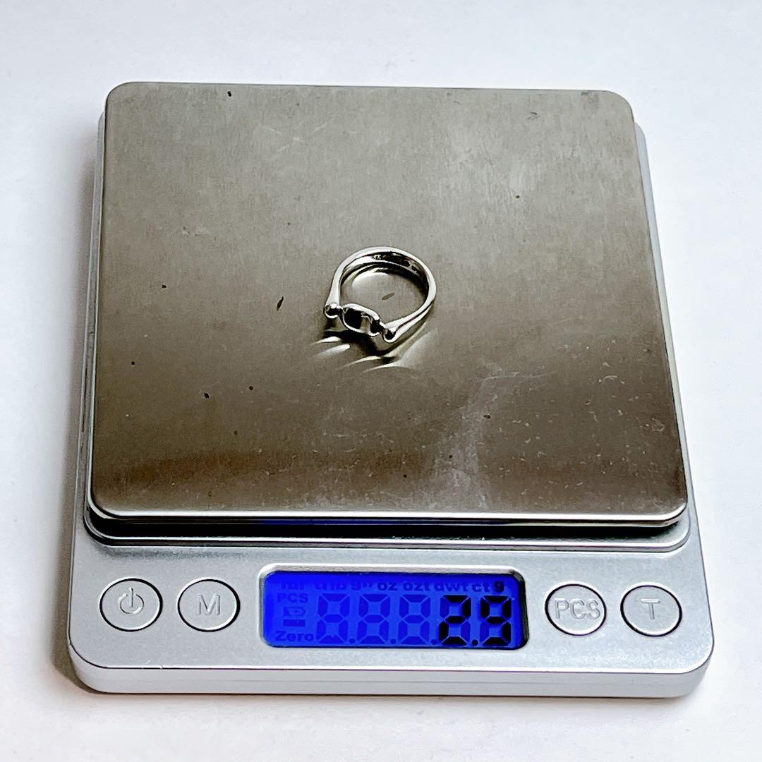 ティファニー　ミニ　ビーンズ　リング　925 8号