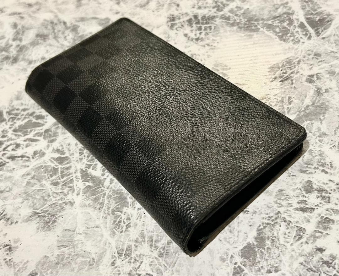 LOUIS VUITTON 長財布 ダミエ　ポルトフォイユブラザ グラフィット