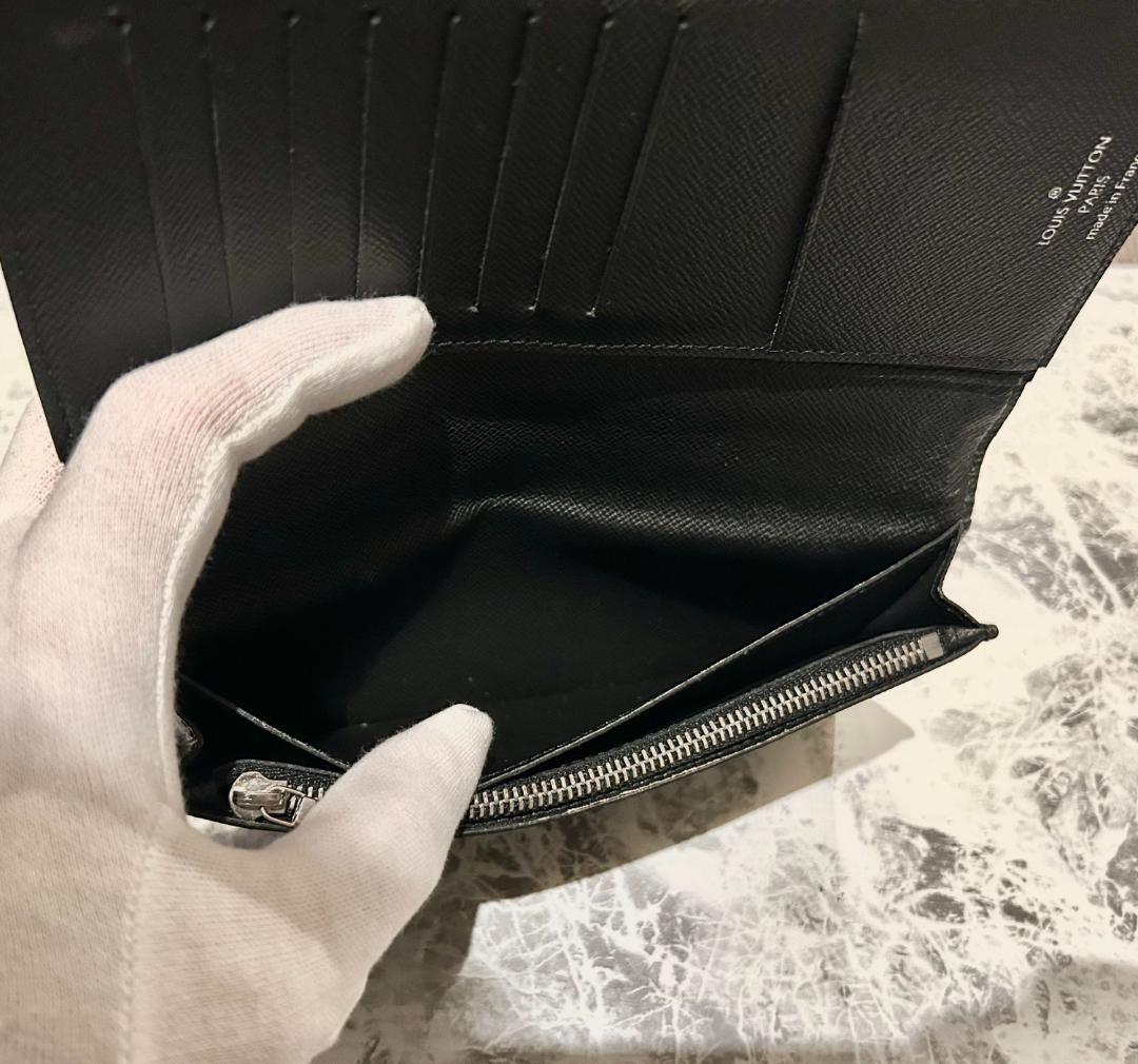 LOUIS VUITTON 長財布 ダミエ　ポルトフォイユブラザ グラフィット