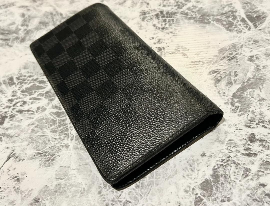 LOUIS VUITTON 長財布 ダミエ　ポルトフォイユブラザ グラフィット