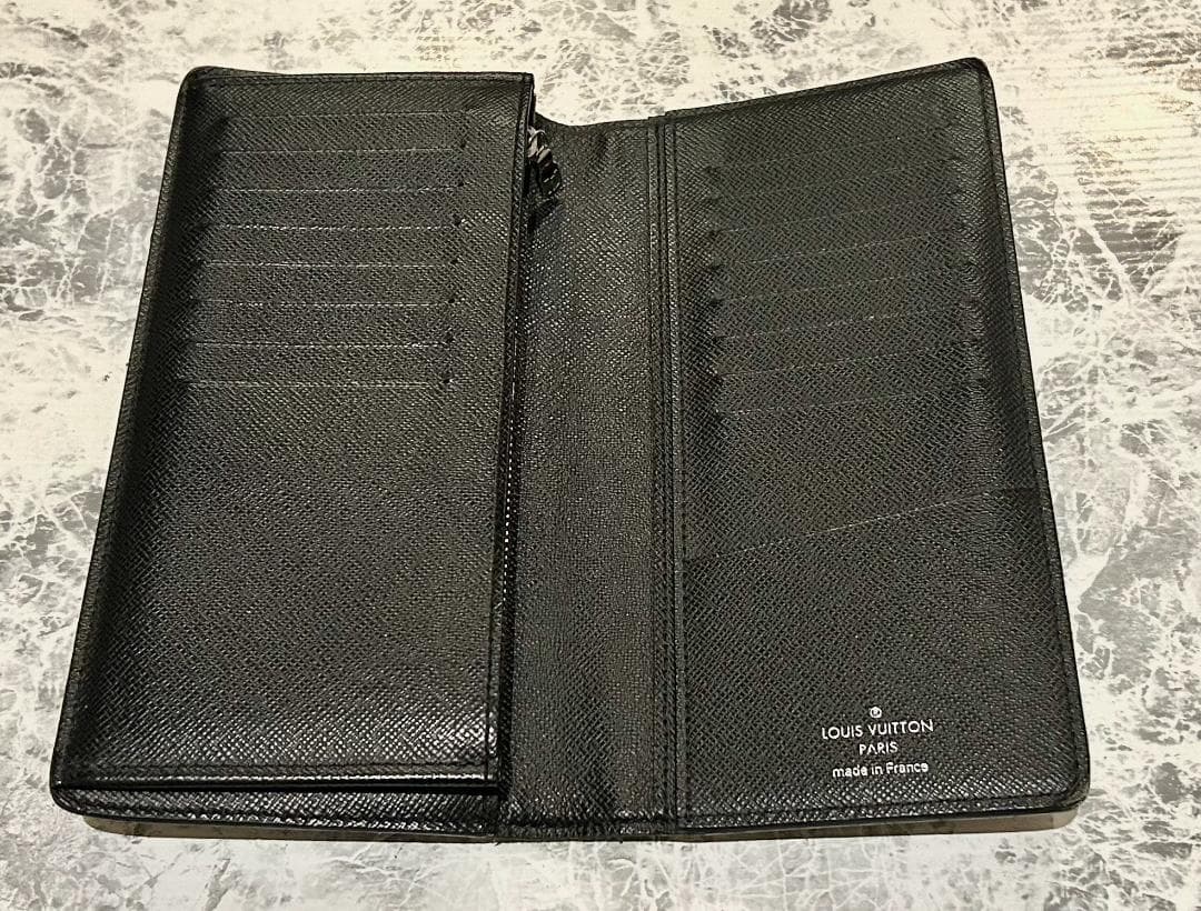 LOUIS VUITTON 長財布 ダミエ　ポルトフォイユブラザ グラフィット