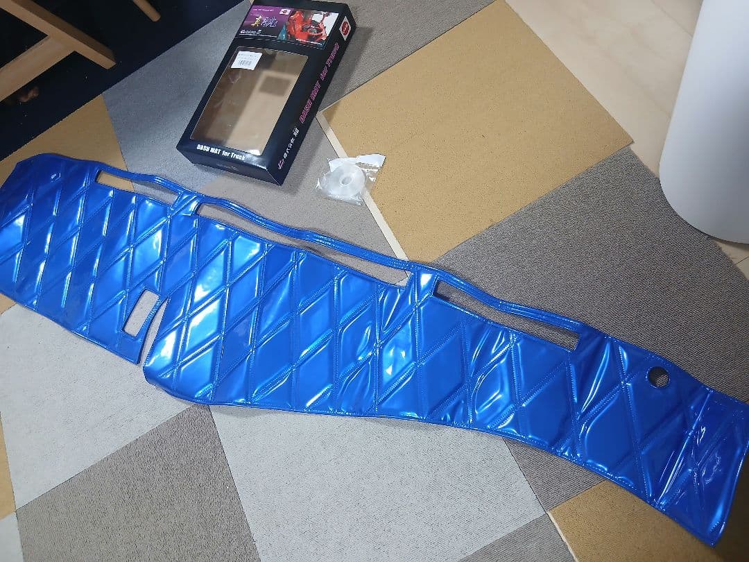 ✨新品　ファイブスターギガ　ダッシュマット　デコトラ　真月光　ブルー/青色　雅✨