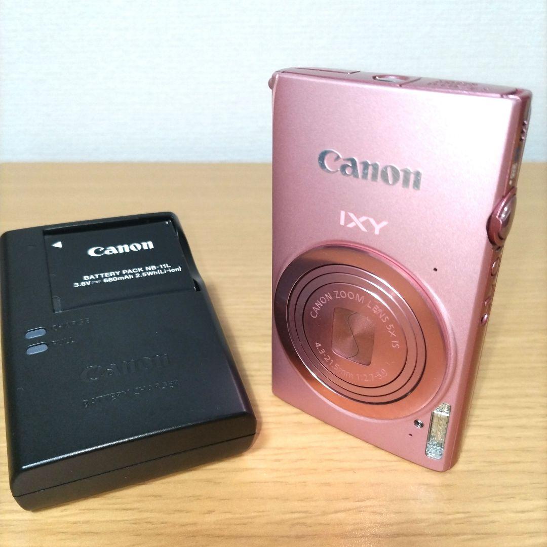 Canon IXY430F ピンク 美品 動作確認済み　バッテリー　充電器つき