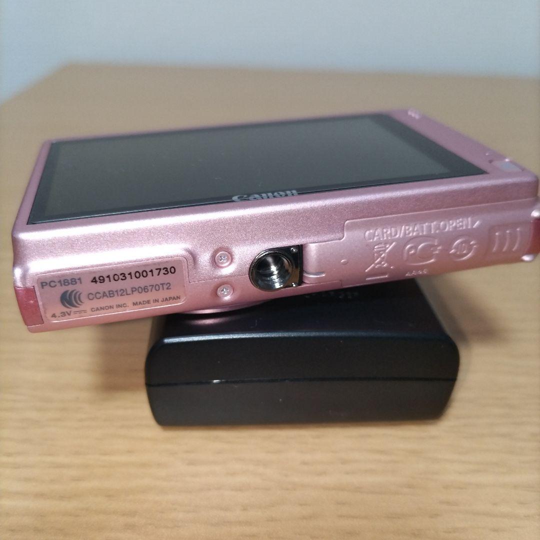 Canon IXY430F ピンク 美品 動作確認済み　バッテリー　充電器つき