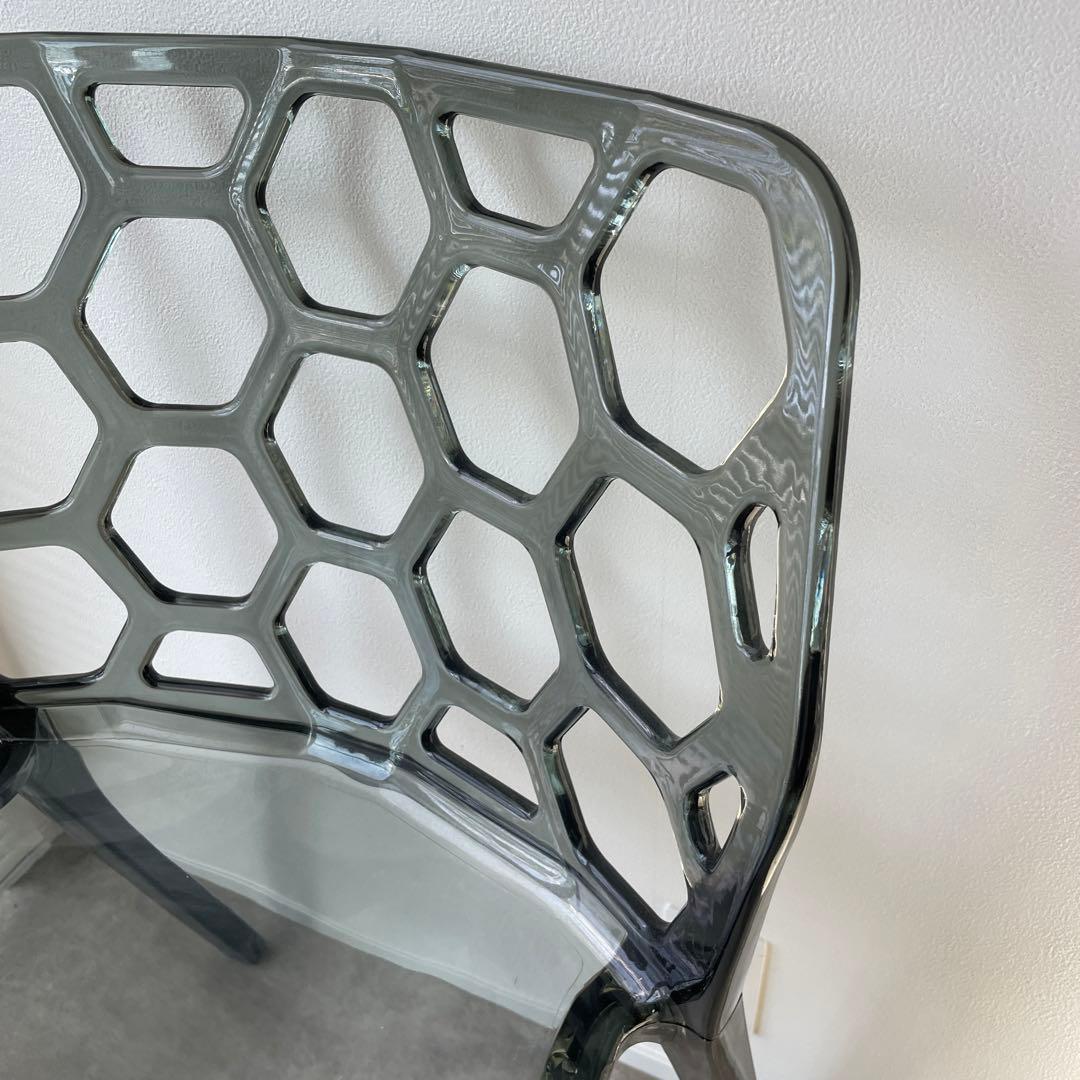 ミッドセンチュリー クリアチェア ポストモダン デザイナーズ ダイニングチェア