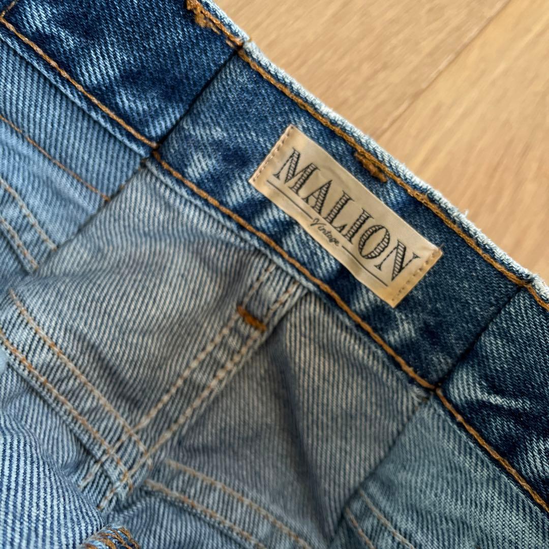 マリオンヴィンテージ　MALION VINTAGE ストレートデニム リメイク