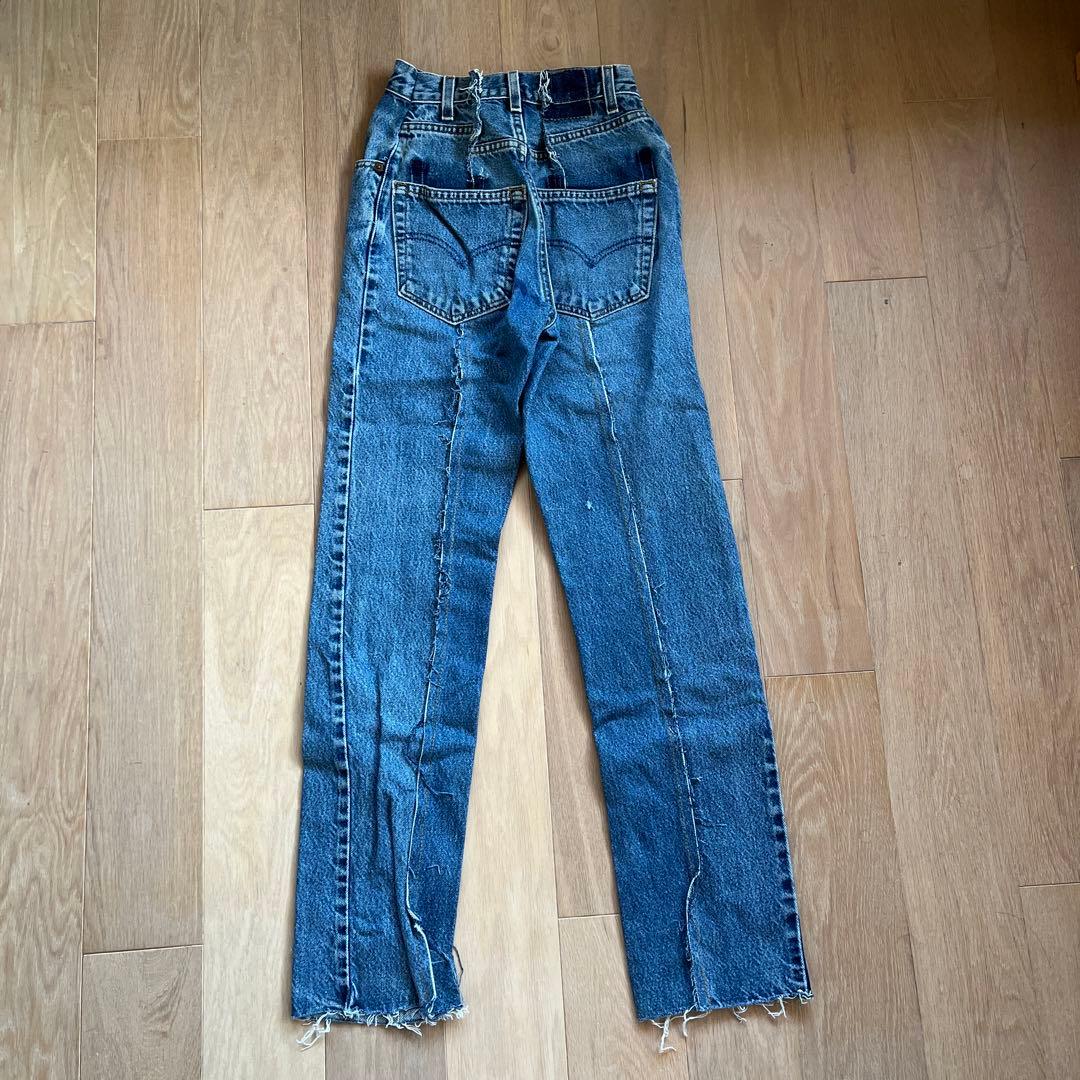 マリオンヴィンテージ　MALION VINTAGE ストレートデニム リメイク