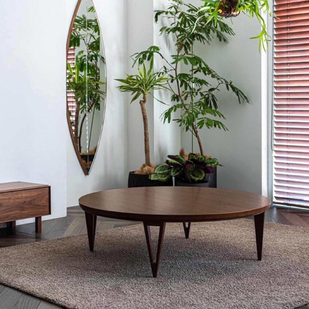 アクタス　こたつ　FK1ウォルナット 120cm 布団&カバー付き